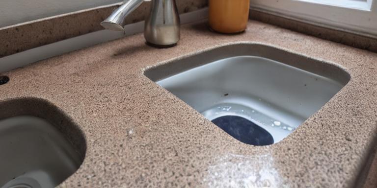 how to clean mold under sink